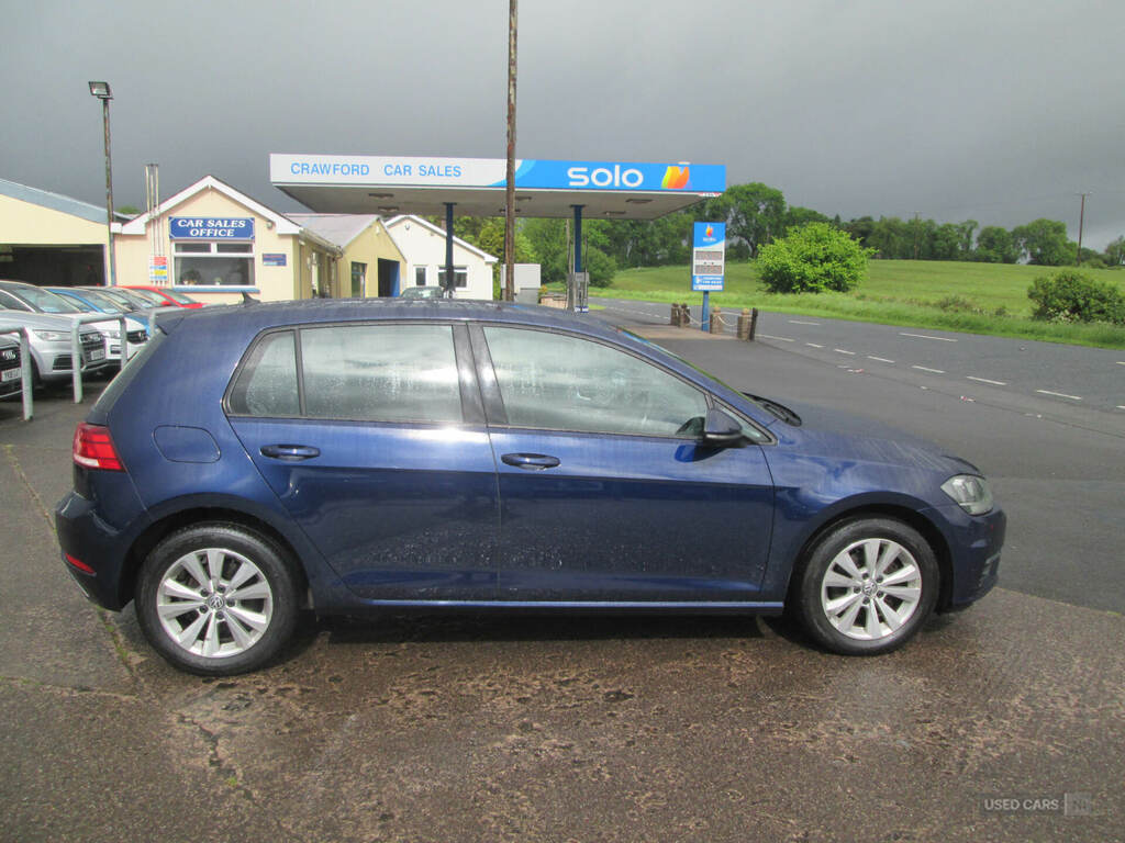 Volkswagen Golf 1.6 Tdi Se Nav CJ17GUE Blue #5