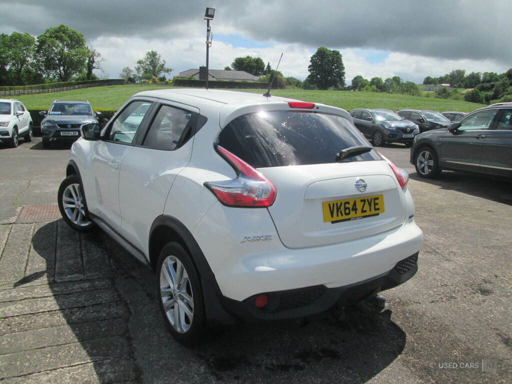 Nissan Juke 1.5 Dci Acenta Premium VK64ZYE White #4