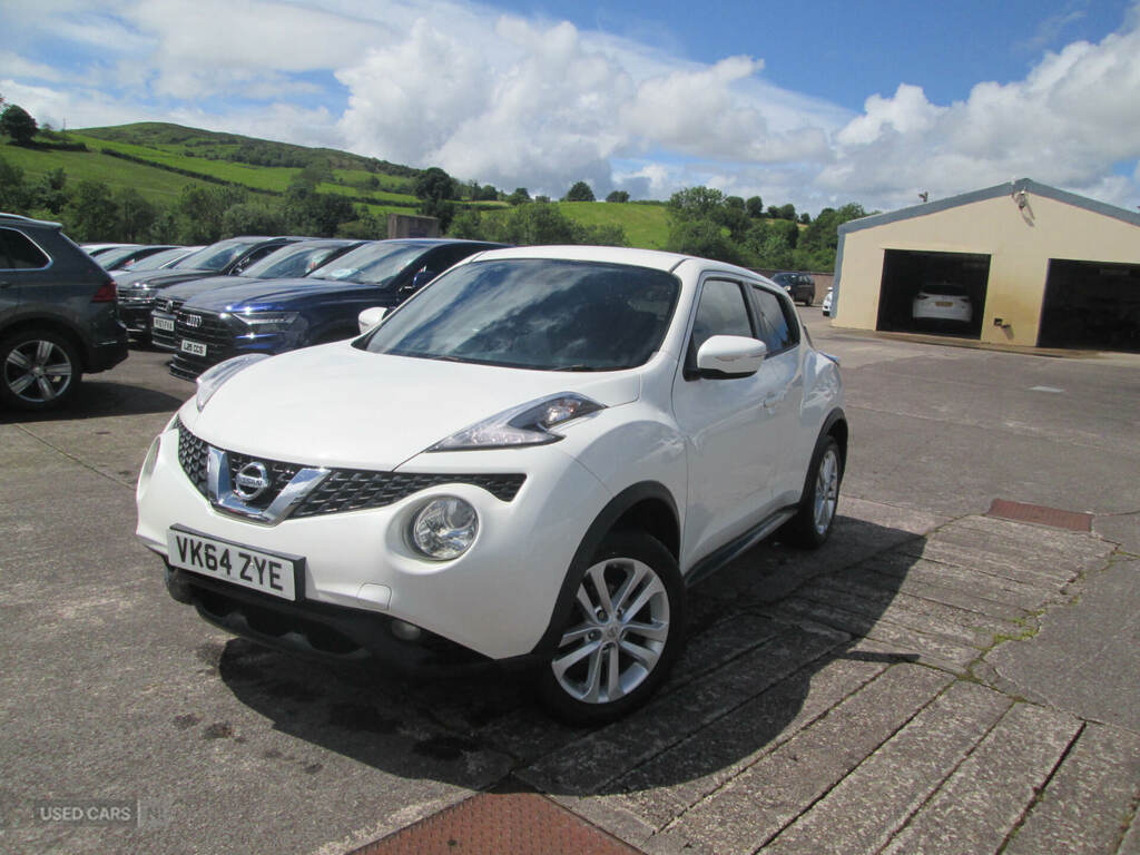 Nissan Juke 1.5 Dci Acenta Premium VK64ZYE White #2