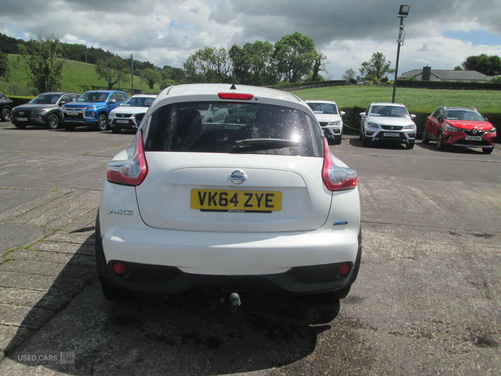 Nissan Juke 1.5 Dci Acenta Premium VK64ZYE White #6