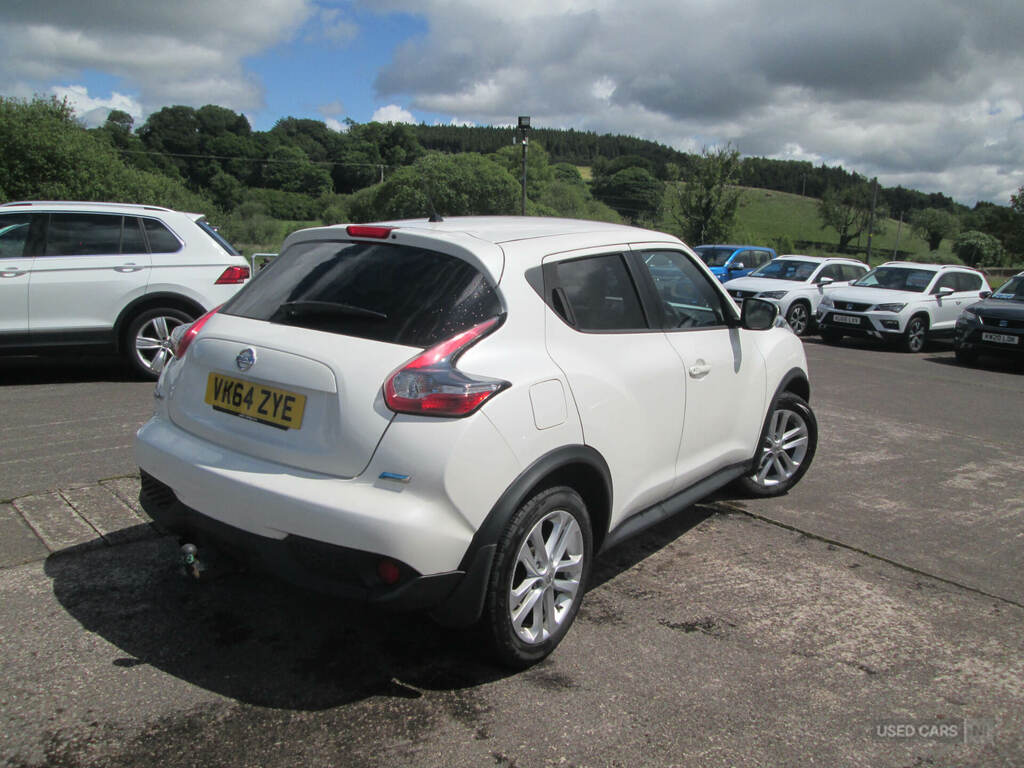 Nissan Juke 1.5 Dci Acenta Premium VK64ZYE White #5