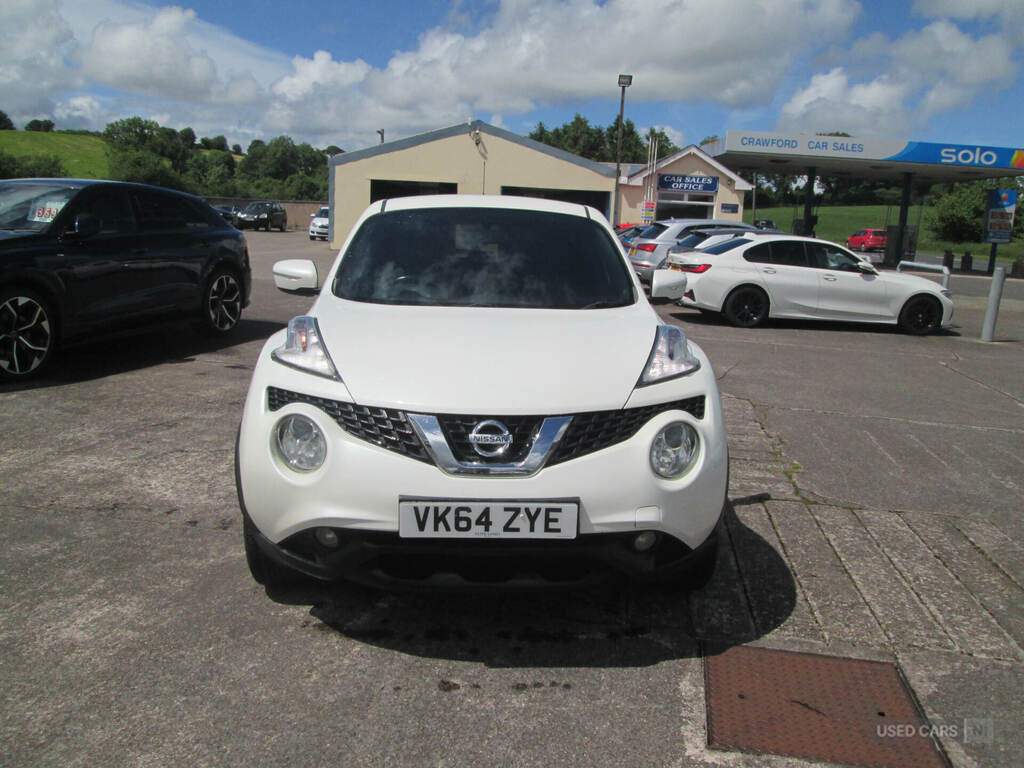 Nissan Juke 1.5 Dci Acenta Premium VK64ZYE White #3