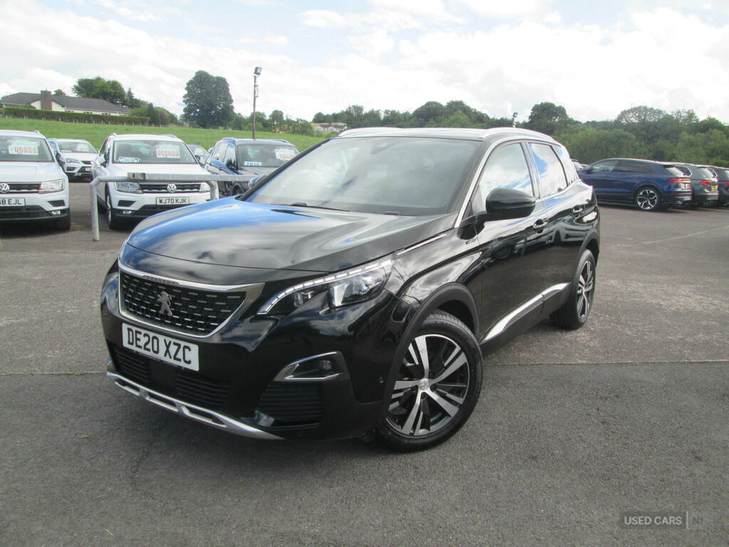 Peugeot 3008 1.5 Bluehdi Gt Line DE20XZC Black #2