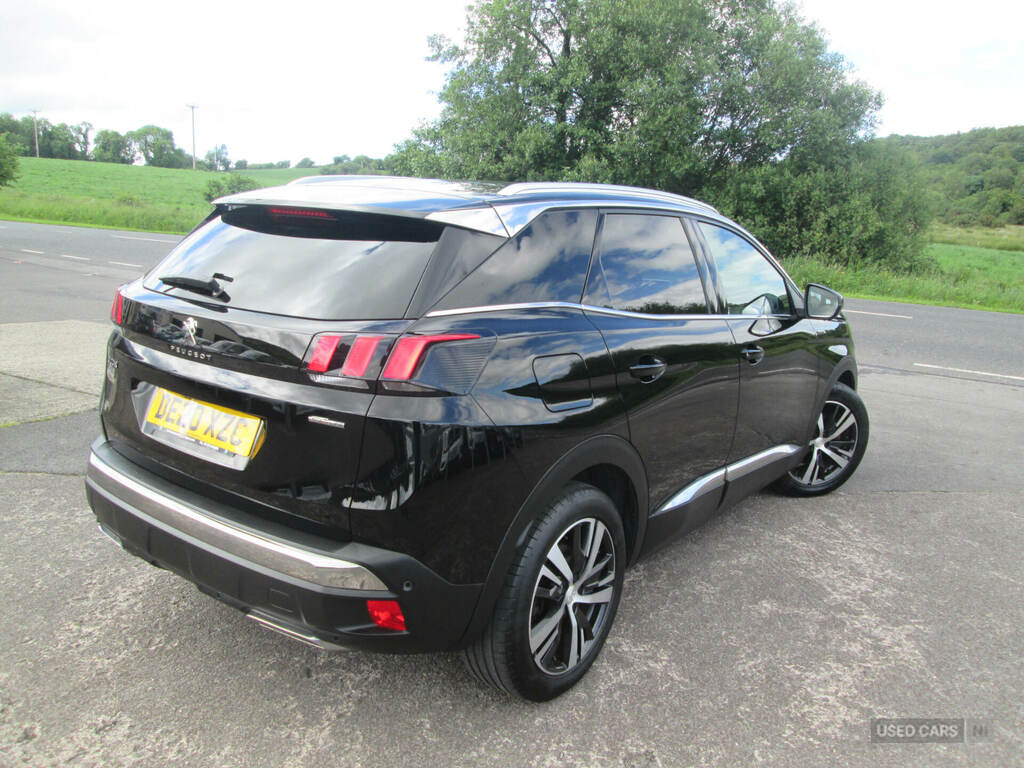 Peugeot 3008 1.5 Bluehdi Gt Line DE20XZC Black #4