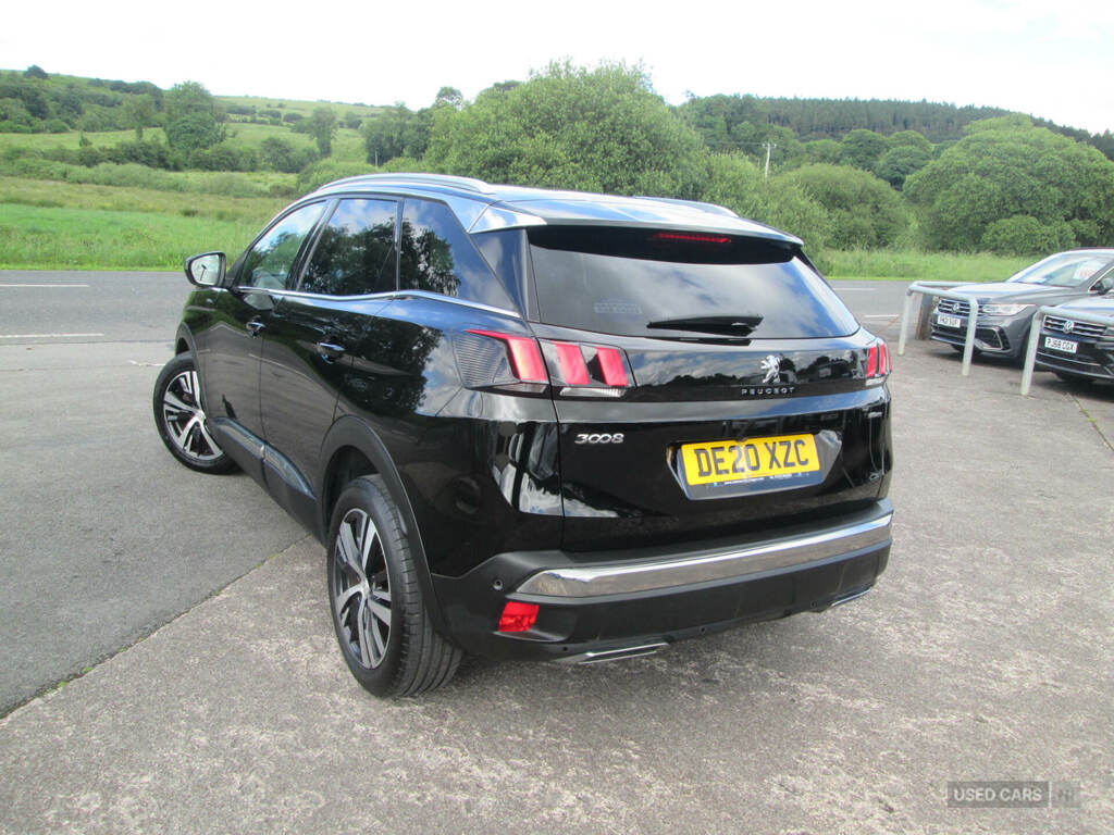 Peugeot 3008 1.5 Bluehdi Gt Line DE20XZC Black #5