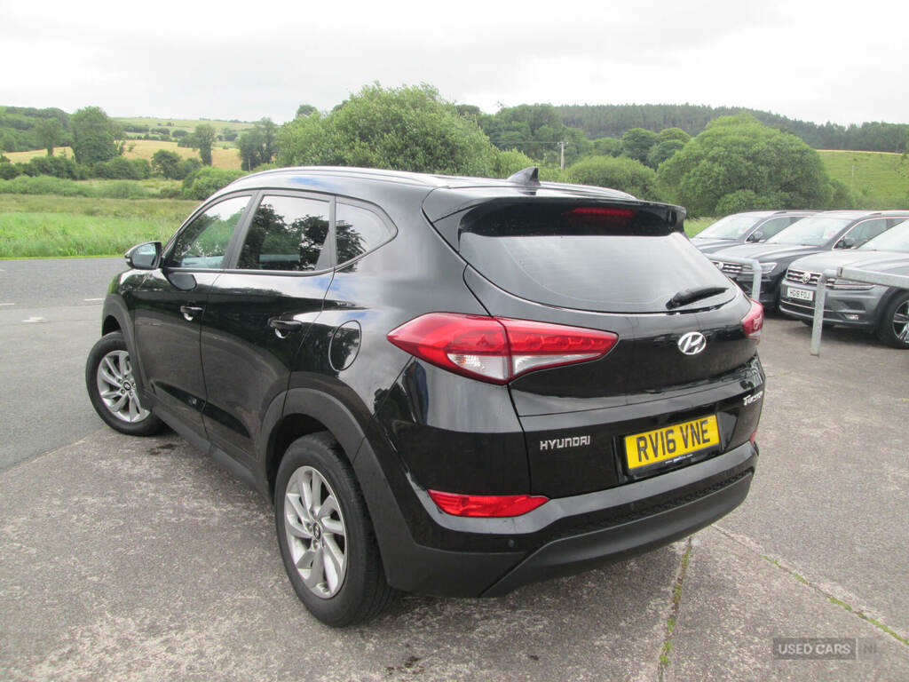 Hyundai Tucson 1.7 Crdi Blue Drive Se Nav 2Wd Black #5