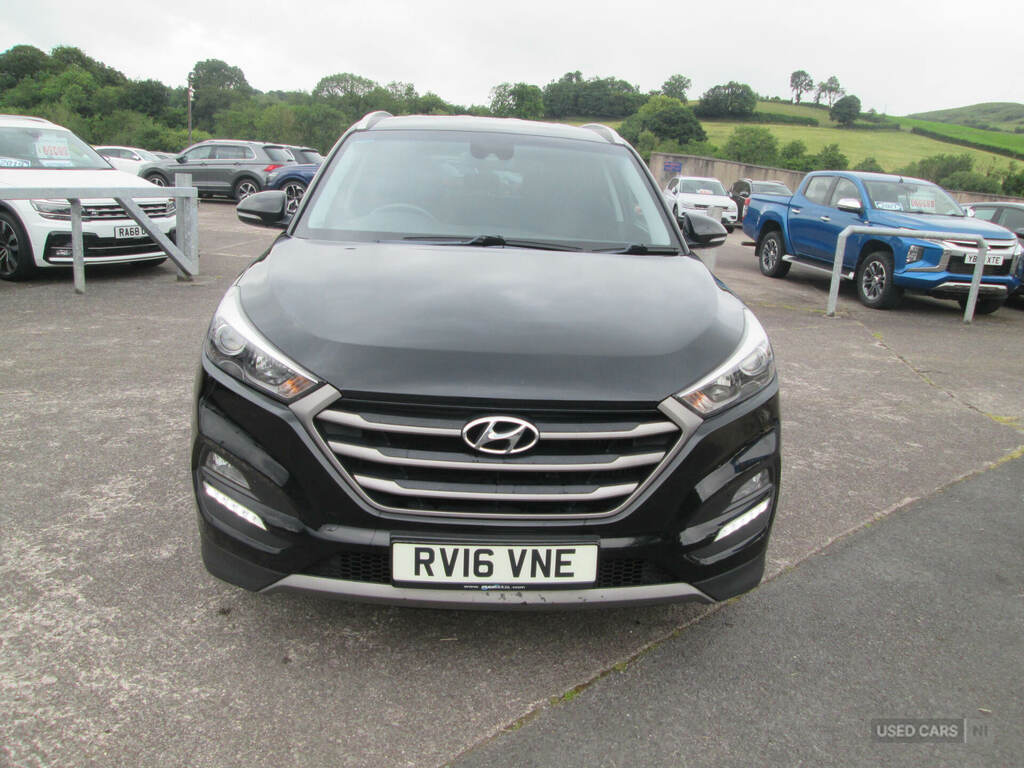 Hyundai Tucson 1.7 Crdi Blue Drive Se Nav 2Wd Black #3