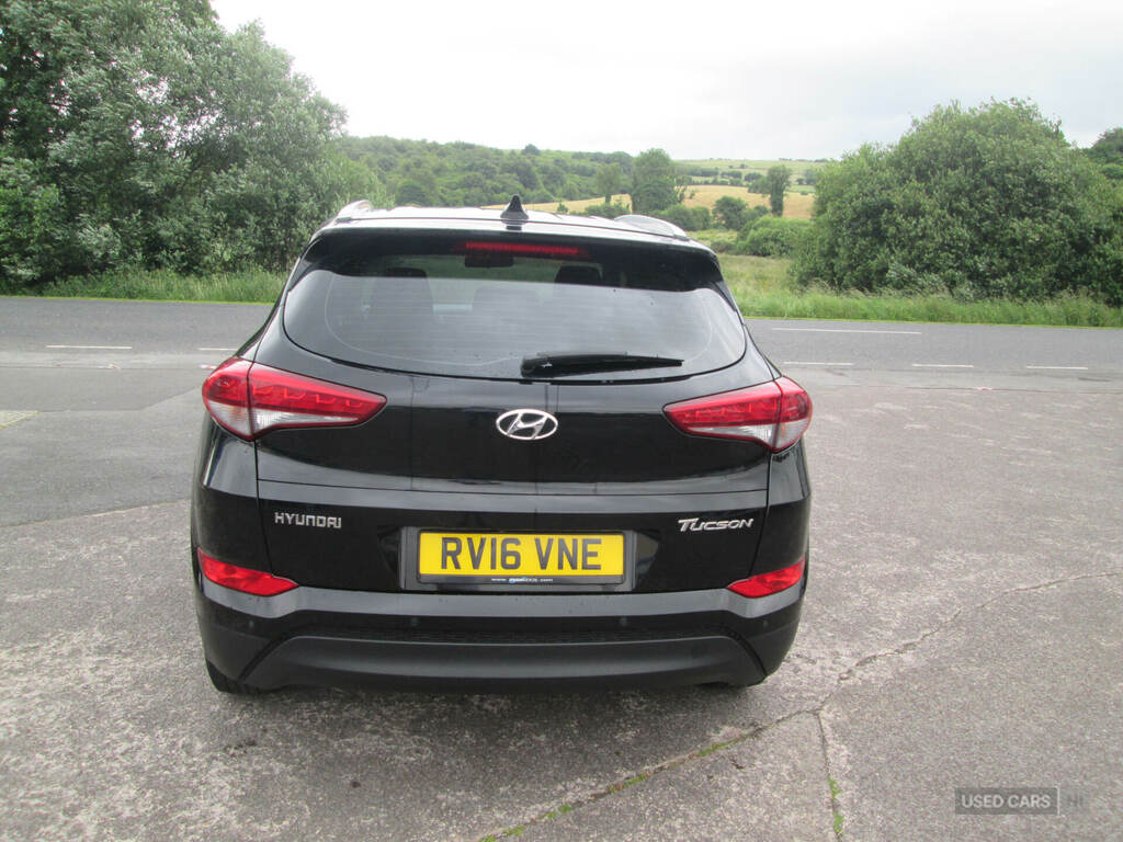 Hyundai Tucson 1.7 Crdi Blue Drive Se Nav 2Wd Black #6