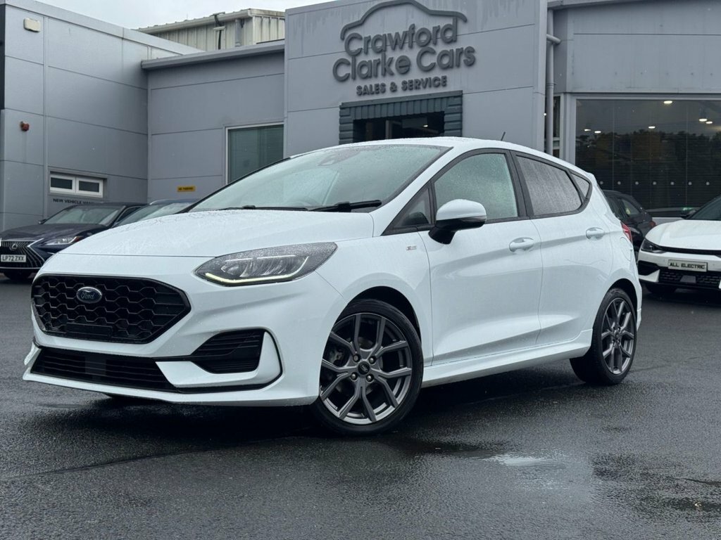 Ford Fiesta 1L St-line White
