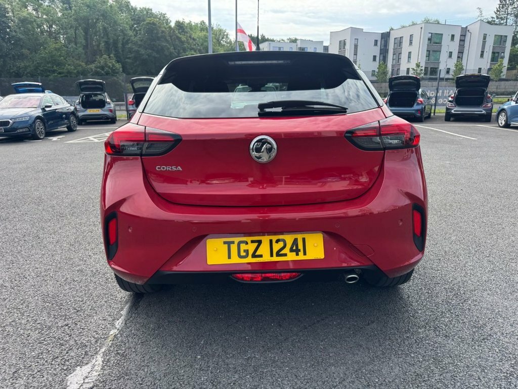 Vauxhall Corsa 1.2L Sri Nav Premium TGZ1241 Red #4