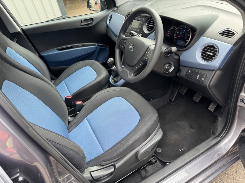 Hyundai I10 1.0I 12V 66Bhp Euro SC66OFA Grey #4