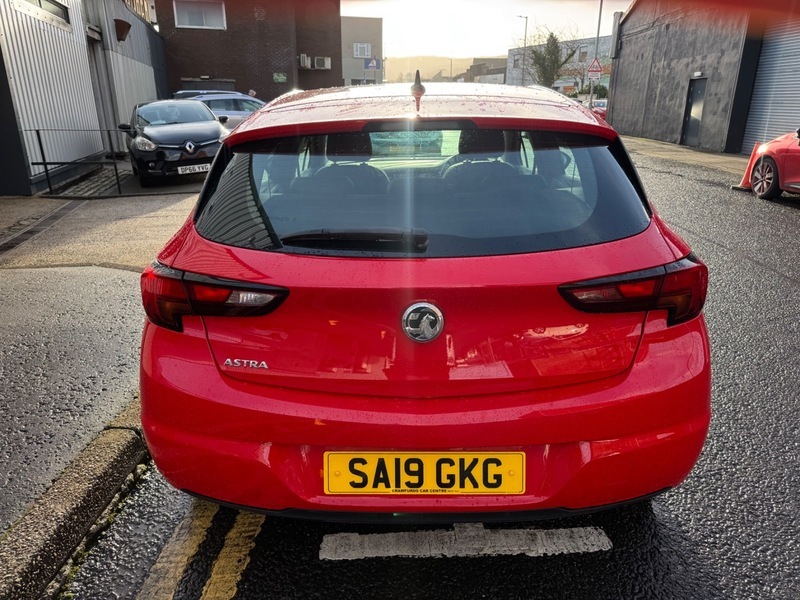 Vauxhall Astra 1.4I Turbo 16V 150Bhp SA19GKG Red #3