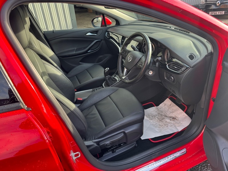Vauxhall Astra 1.4I Turbo 16V 150Bhp SA19GKG Red #4