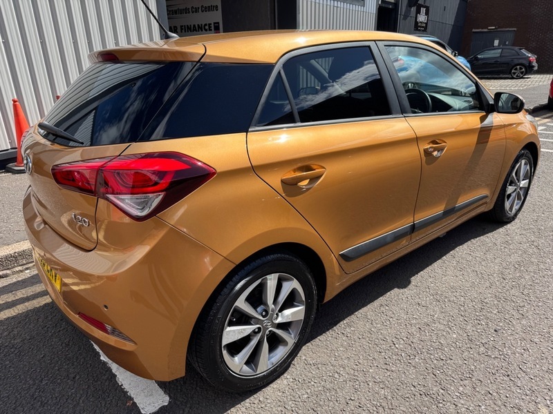Hyundai I20 1.2 Se Blue #8