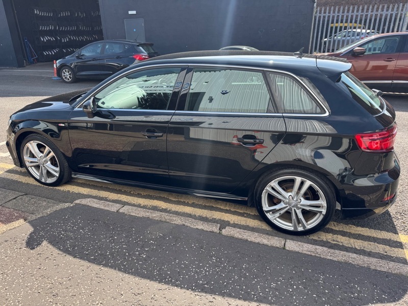 Audi A3 2.0 Tdi S Line Nav 148 Bhp White #10