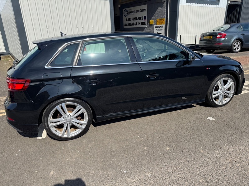 Audi A3 2.0 Tdi S Line Nav 148 Bhp White #7