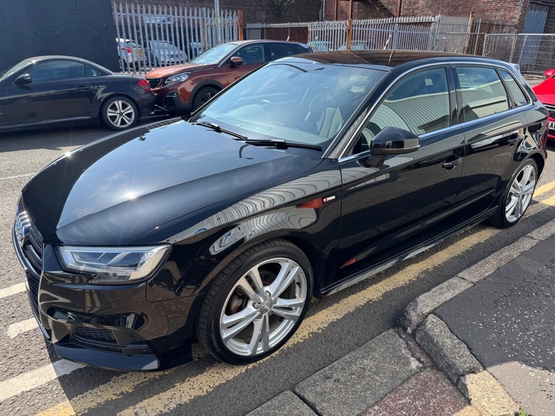 Audi A3 2.0 Tdi S Line Nav 148 Bhp White #13