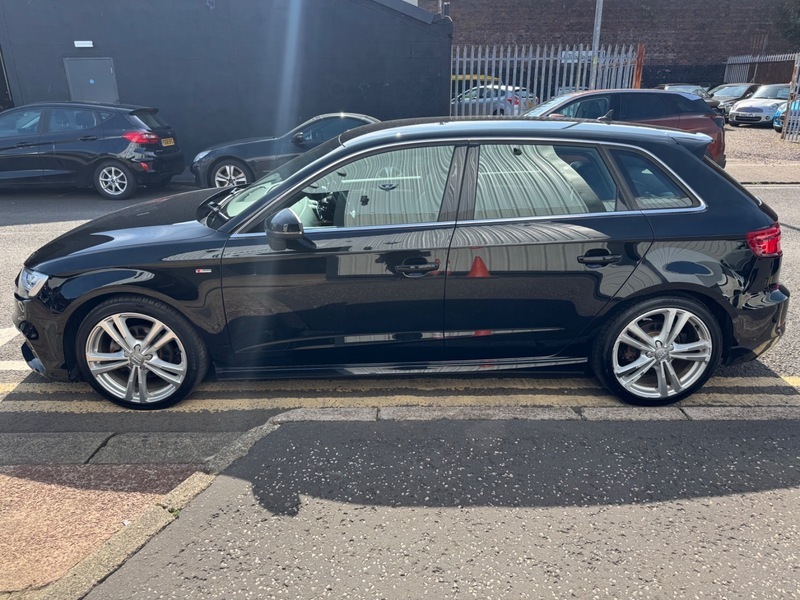 Audi A3 2.0 Tdi S Line Nav 148 Bhp White #11