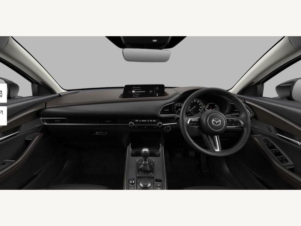 Mazda CX-30 2.5 140Ps 2Wd Takumi Black Leather Red #4