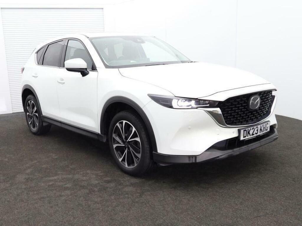 Mazda CX-5 2.0 E-skyactiv G Mhev Exclusive-line White