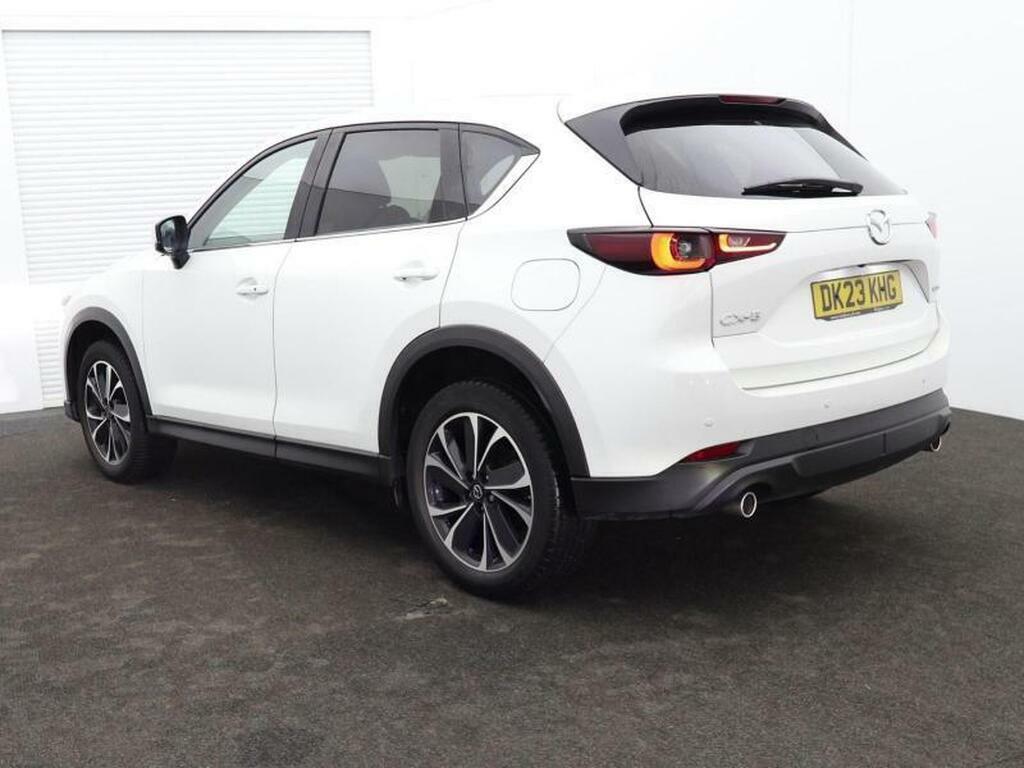 Mazda CX-5 2.0 E-skyactiv G Mhev Exclusive-line White #2