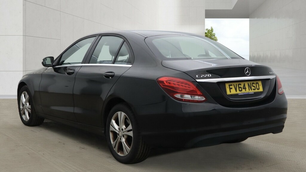 Mercedes-Benz C Class 2.1 C220 Bluetec Se FV64NSO Black #3