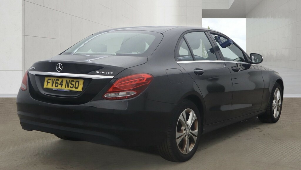 Mercedes-Benz C Class 2.1 C220 Bluetec Se FV64NSO Black #4