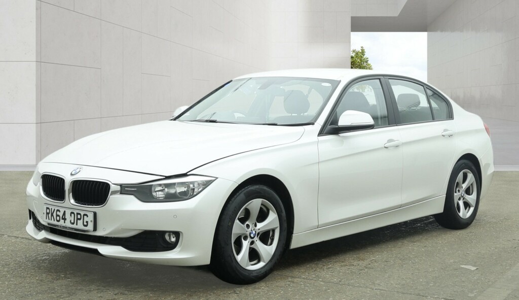 BMW 3 Series 2.0 320D Efficient Dynamics RK64OPG White #2