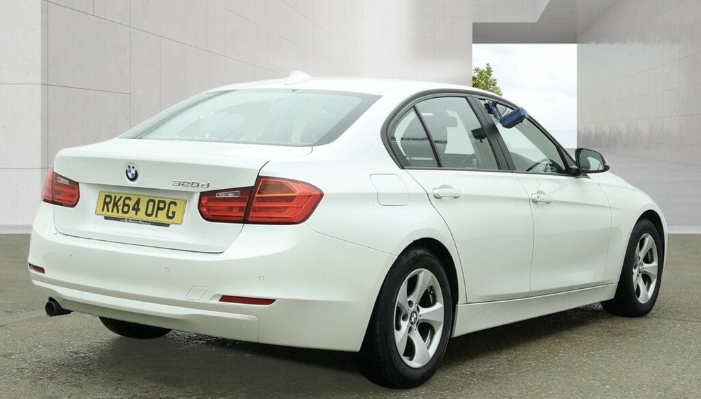 BMW 3 Series 2.0 320D Efficient Dynamics RK64OPG White #4