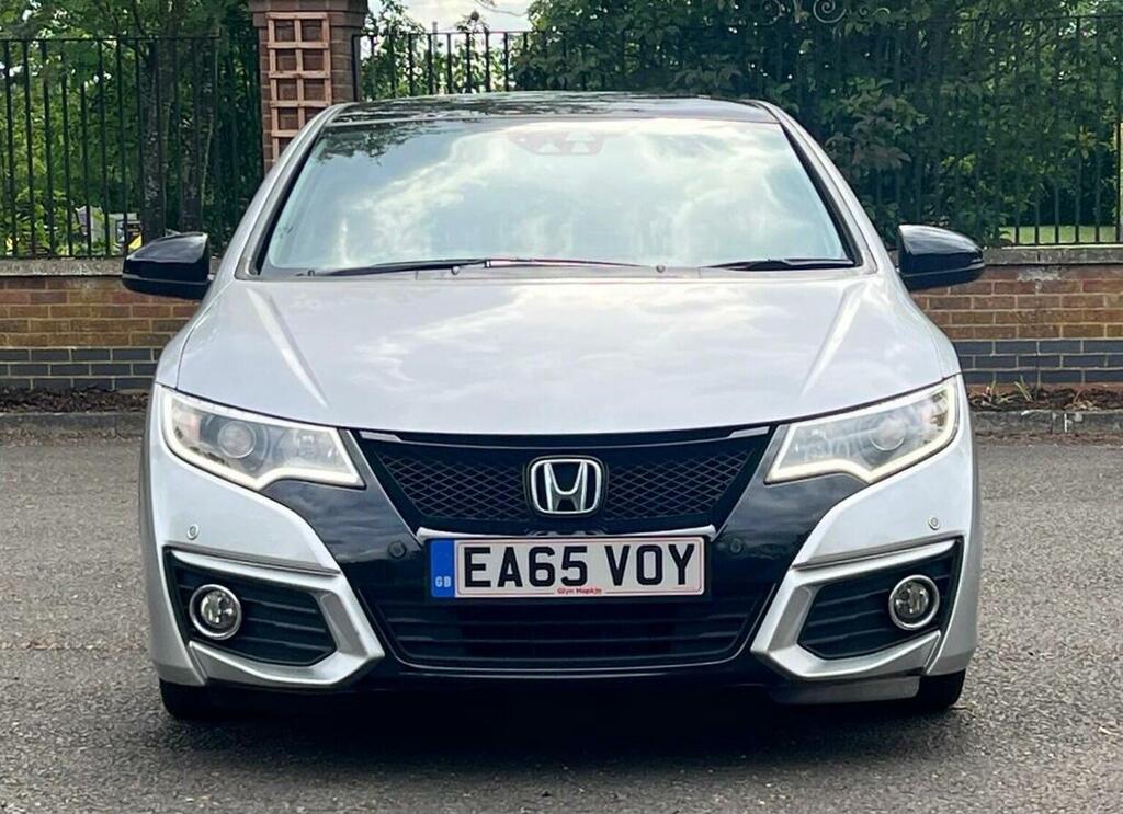 Honda Civic Hatchback 1.8 I-vtec Sr Euro 6 201565 EA65VOY Silver #2
