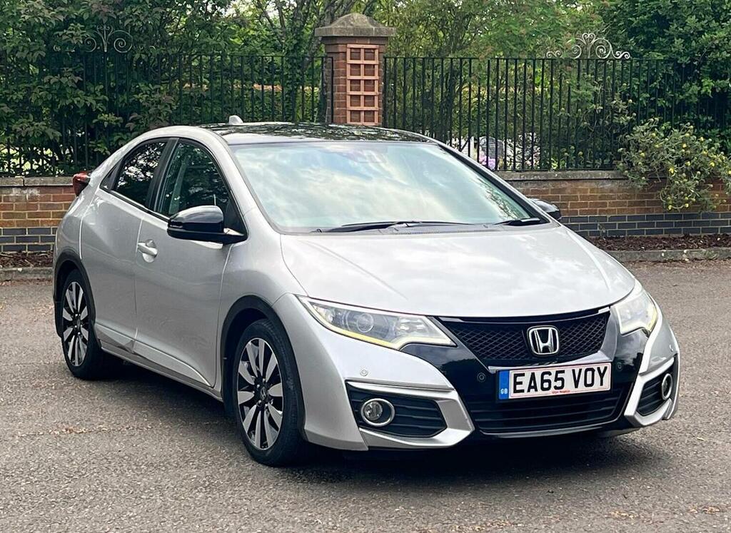 Honda Civic Hatchback 1.8 I-vtec Sr Euro 6 201565 Silver
