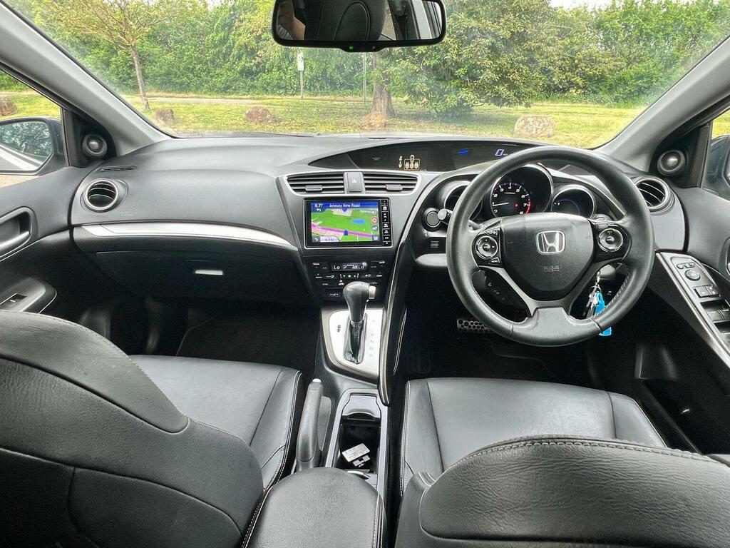 Honda Civic Hatchback 1.8 I-vtec Sr Euro 6 201565 EA65VOY Silver #3