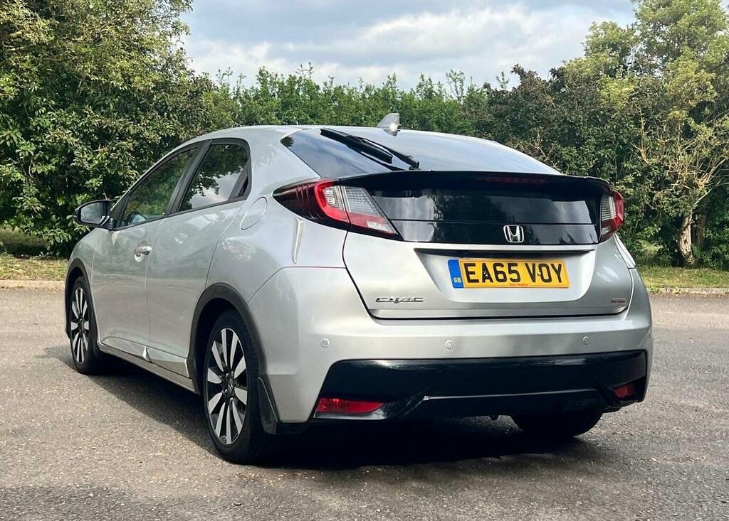 Honda Civic Hatchback 1.8 I-vtec Sr Euro 6 201565 EA65VOY Silver #5