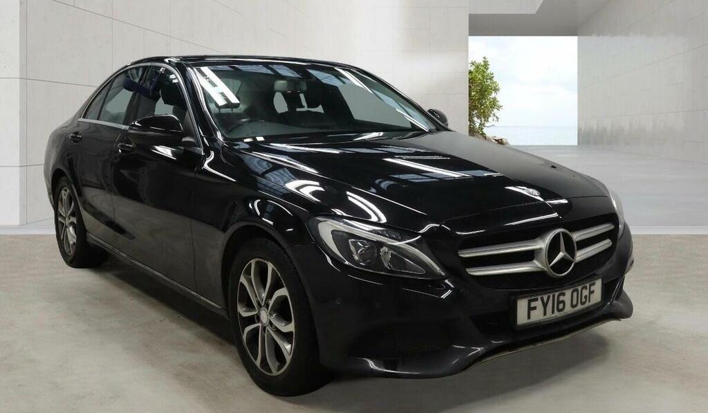 Mercedes-Benz C Class Saloon 2.1 C220d Sport 7G-tronic Euro 6 Ss Black