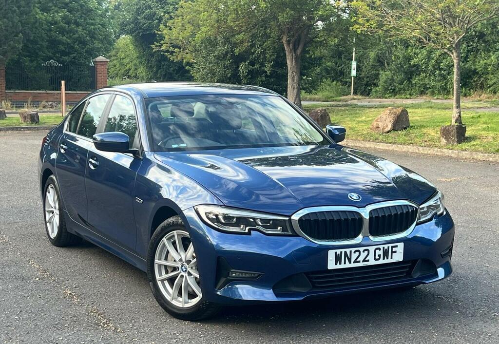 BMW 3 Series Saloon 2.0 330E 12Kwh Se Pro Euro 6 Ss WN22GWF Blue