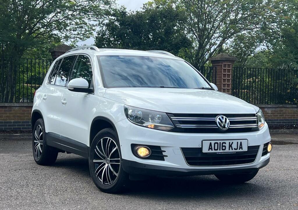 Volkswagen Tiguan 2.0 Tdi Bluemotion Tech Match Edition Dsg 4Wd Euro White #5