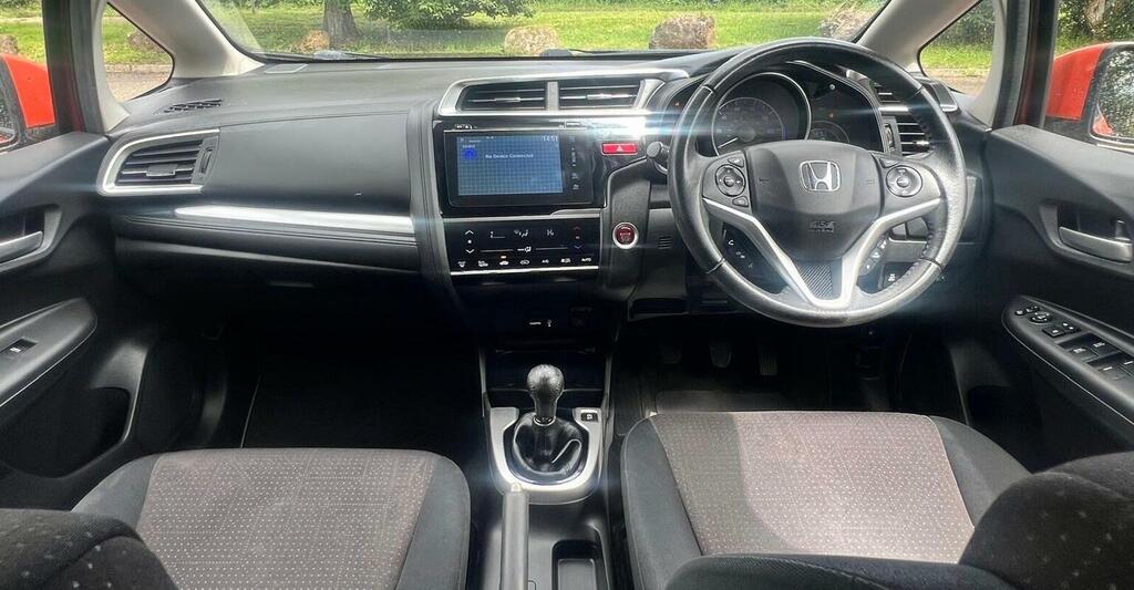 Honda Jazz Hatchback 1.3 I-vtec Ex Euro 6 Ss 201666 OV66VYH Orange #3