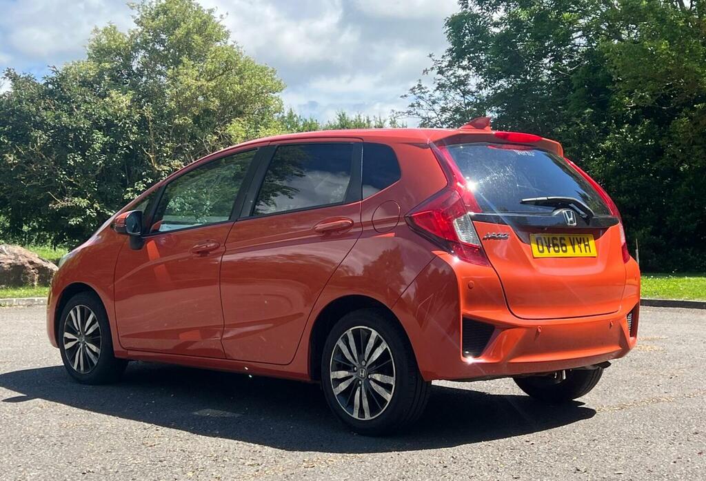 Honda Jazz Hatchback 1.3 I-vtec Ex Euro 6 Ss 201666 OV66VYH Orange #5