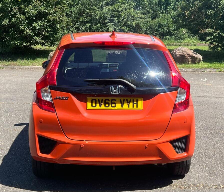 Honda Jazz Hatchback 1.3 I-vtec Ex Euro 6 Ss 201666 OV66VYH Orange #6