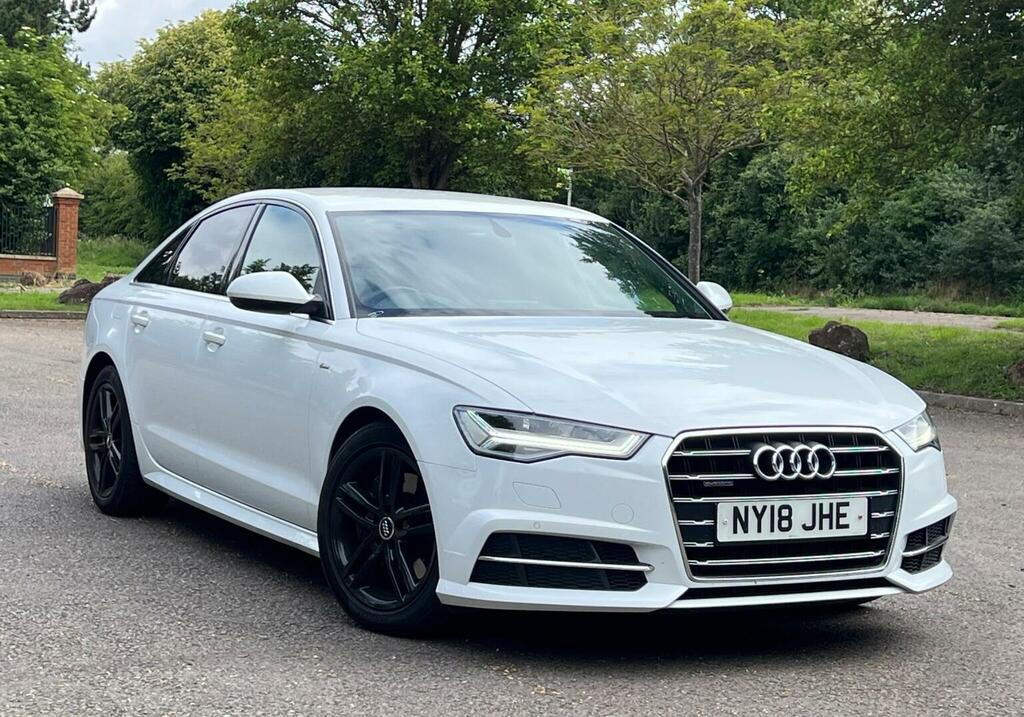 Audi A6 Saloon 2.0 Tfsi S Line S Tronic Quattro Euro 6 Ss White #5