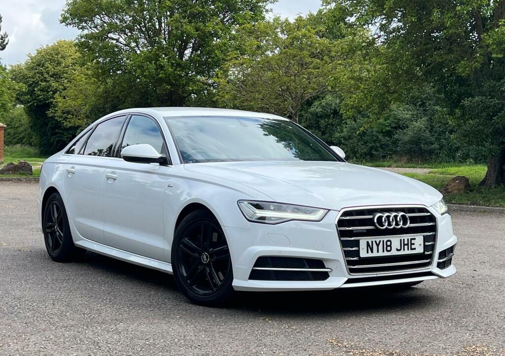 Audi A6 Saloon 2.0 Tfsi S Line S Tronic Quattro Euro 6 Ss White #6