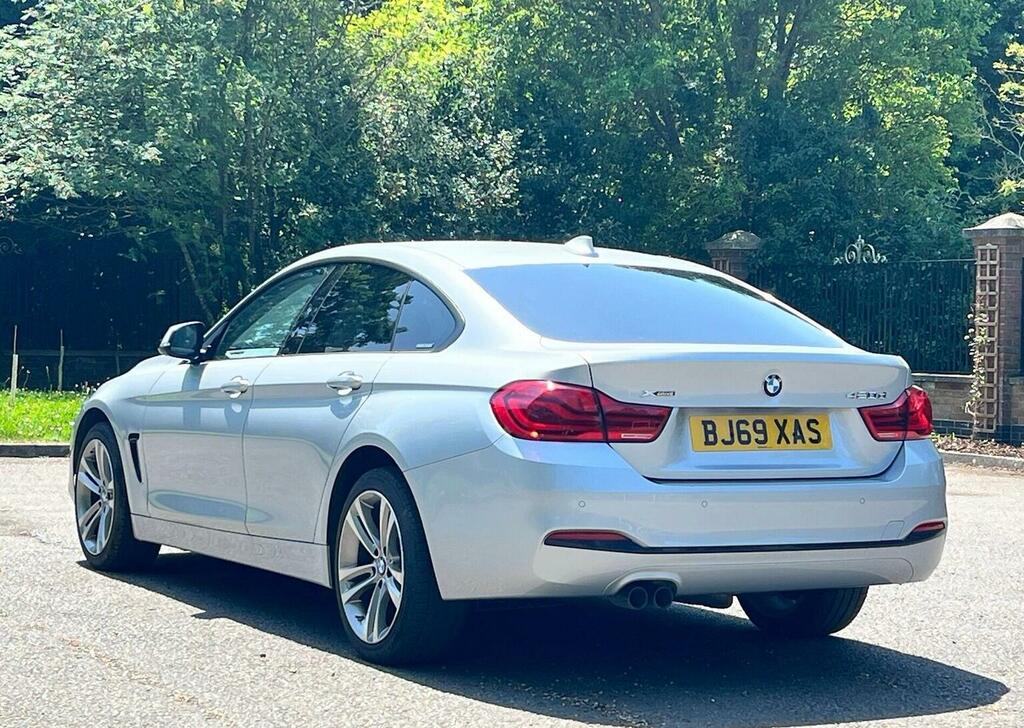 BMW 4 Series Gran Coupe 2.0 420D Sport Xdrive Euro 6 Ss Silver #5