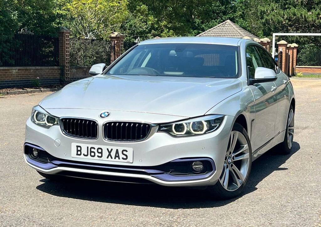 BMW 4 Series Gran Coupe 2.0 420D Sport Xdrive Euro 6 Ss Silver #4