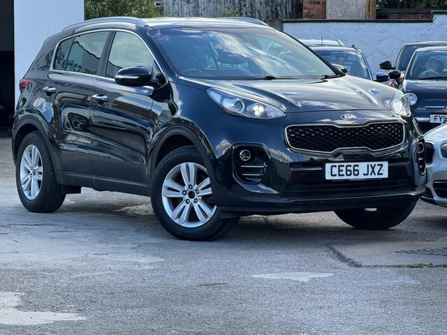 Kia Sportage 2016 1.6 Gdi 2 Euro 6 Ss CE66JXZ Black #6