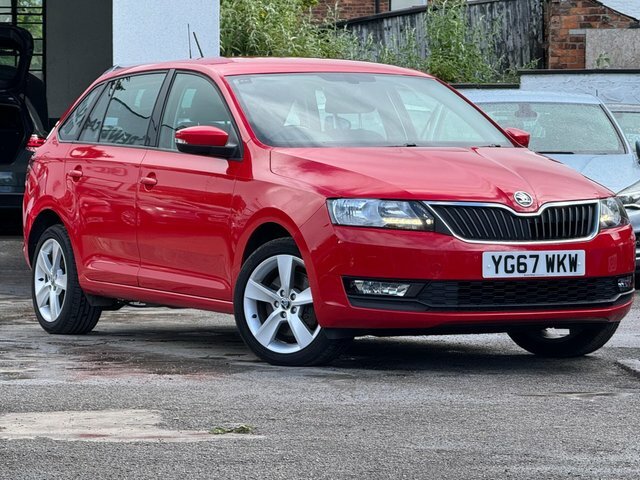 Skoda Rapid Spaceback 2017 1.0 Tsi Se Tech Euro 6 Ss Red