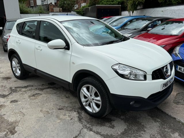 Nissan Qashqai 2011 1.6 Acenta 2Wd Euro 5 Ss PN61YCY White #4