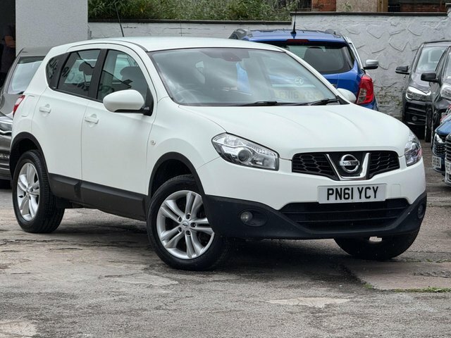 Nissan Qashqai 2011 1.6 Acenta 2Wd Euro 5 Ss PN61YCY White #6