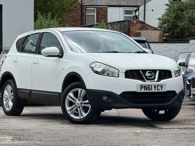Nissan Qashqai 2011 1.6 Acenta 2Wd Euro 5 Ss PN61YCY White #5