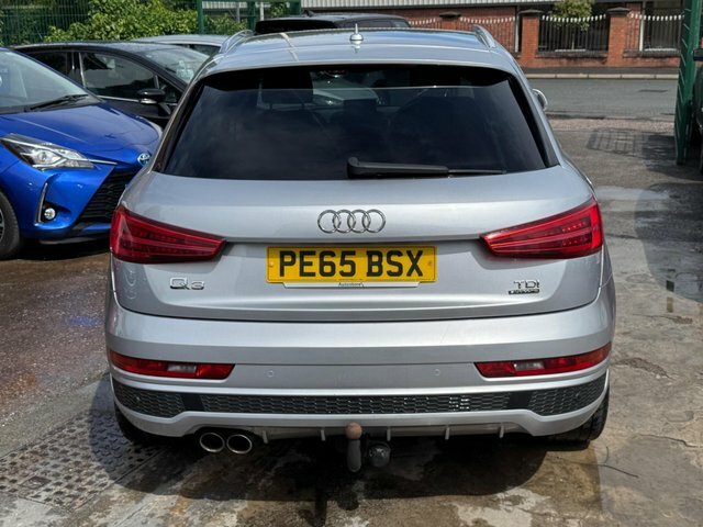 Audi Q3 2015 2.0 Tdi S Line Plus Quattro Euro 6 Ss PE65BSX Silver #6