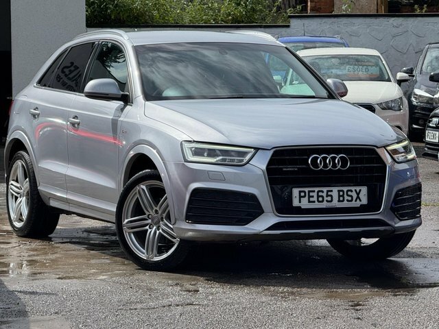 Audi Q3 2015 2.0 Tdi S Line Plus Quattro Euro 6 Ss Silver